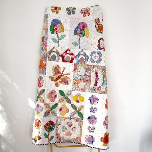 Meadowlicious Quilt PDF Applique Pattern Craftapalooza Designs