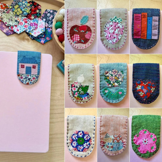 Introducing the Page Pal Bookmark: A Scrap-Friendly Magnetic Bookmark Pattern for Book Lovers - Craftapalooza Designs