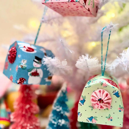 Craftapalooza Design Quilt Barn Ornament EPP pattern