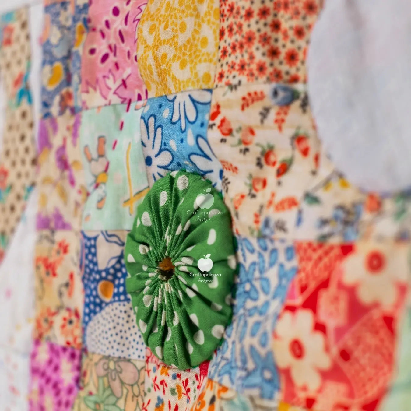 Meadowlicious Quilt PDF Applique Pattern Craftapalooza Designs