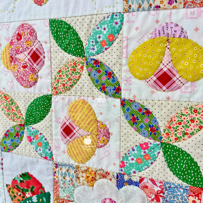 Meadowlicious Quilt PDF Applique Pattern Craftapalooza Designs