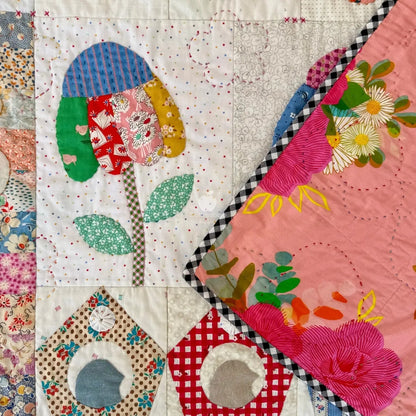 Meadowlicious Quilt PDF Applique Pattern Craftapalooza Designs