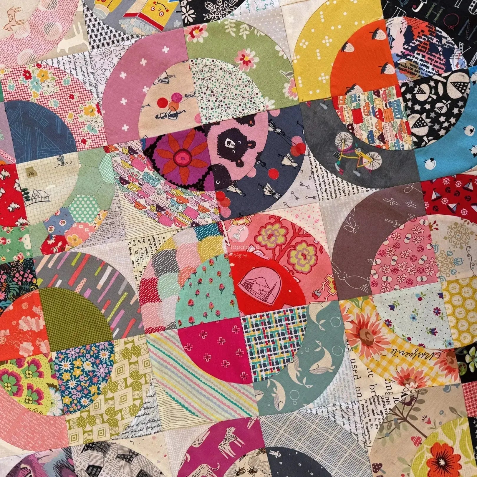 Take the Wheel Quilt: PDF Pattern Craftapalooza Designs