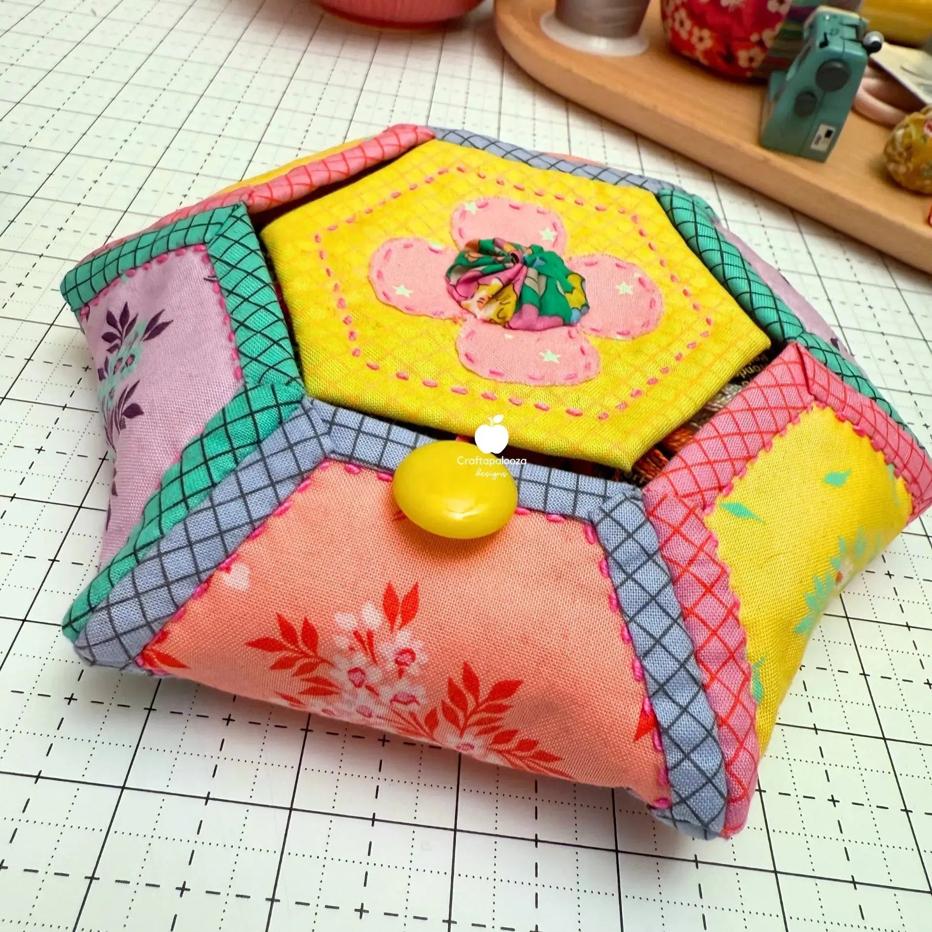 Blossie Basket Pattern Craftapalooza Designs