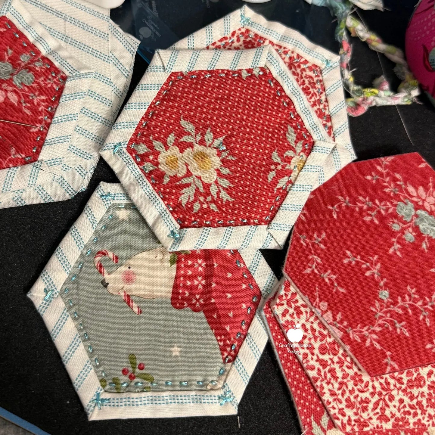 Blossie Basket PDF Pattern - Merry Little Christmas Craftapalooza Designs