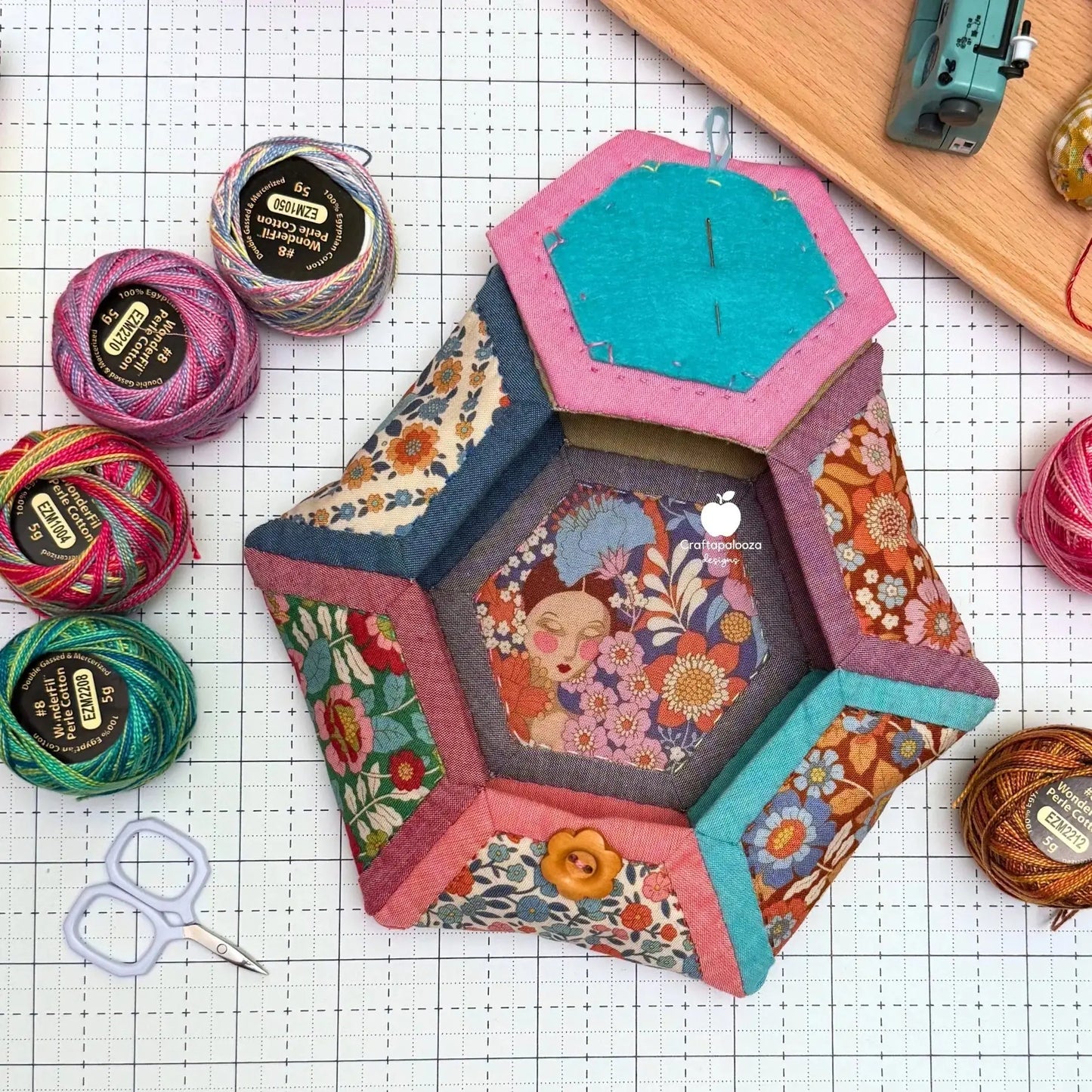 Blossie Basket Pattern Craftapalooza Designs