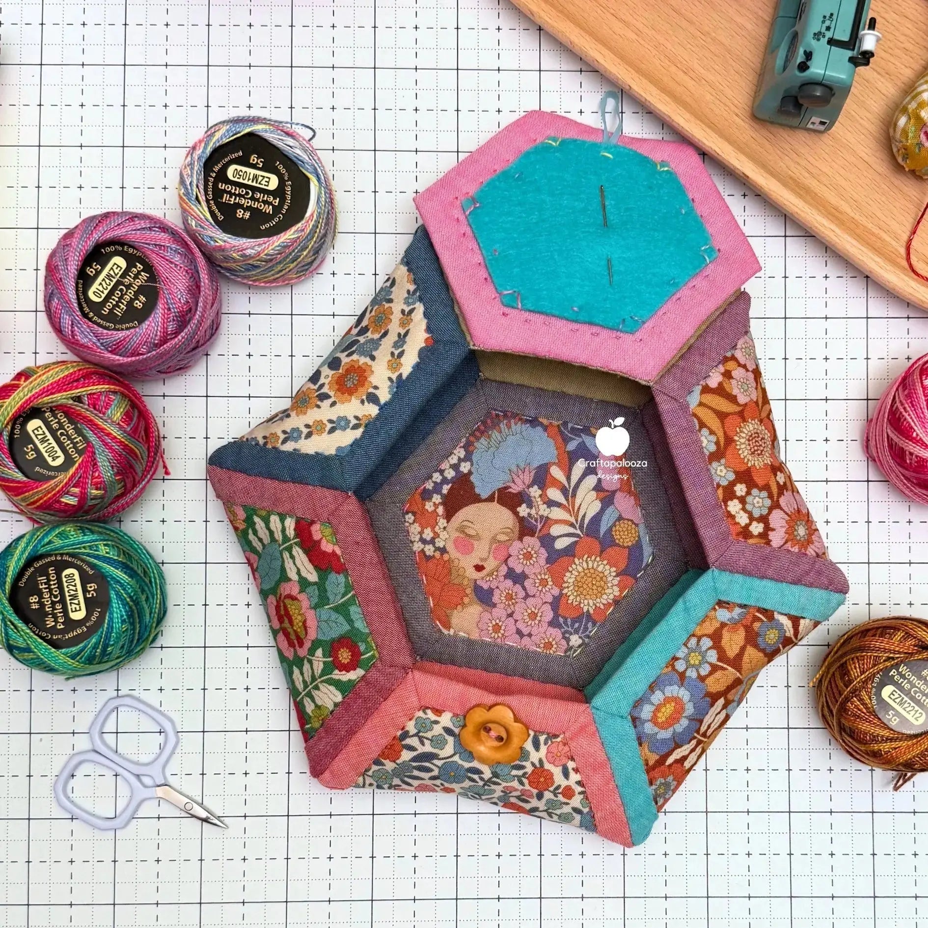 Blossie Basket Pattern Craftapalooza Designs