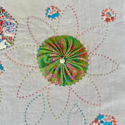 Florafield Pillow PDF Pattern (20in x 20in/50cm x 50cm) 