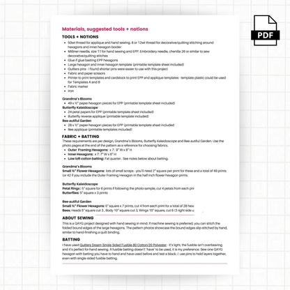 Poppin' Table Topper | Placemat | Mini Quilt: PDF Pattern Craftapalooza Designs