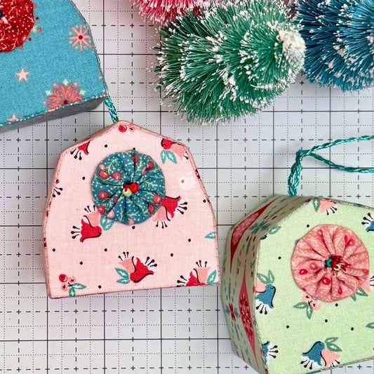 Quilt Barn Ornament: PDF Pattern Craftapalooza Designs