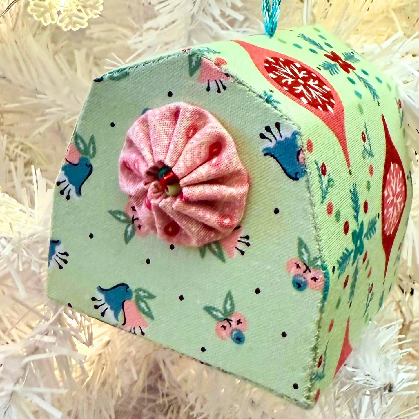 Quilt Barn Ornament: PDF Pattern Craftapalooza Designs