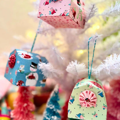 Quilt Barn Ornament: PDF Pattern Craftapalooza Designs