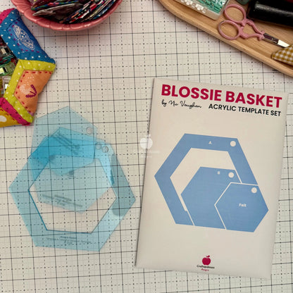 Blossie Basket PDF Pattern - Merry Little Christmas Craftapalooza Designs