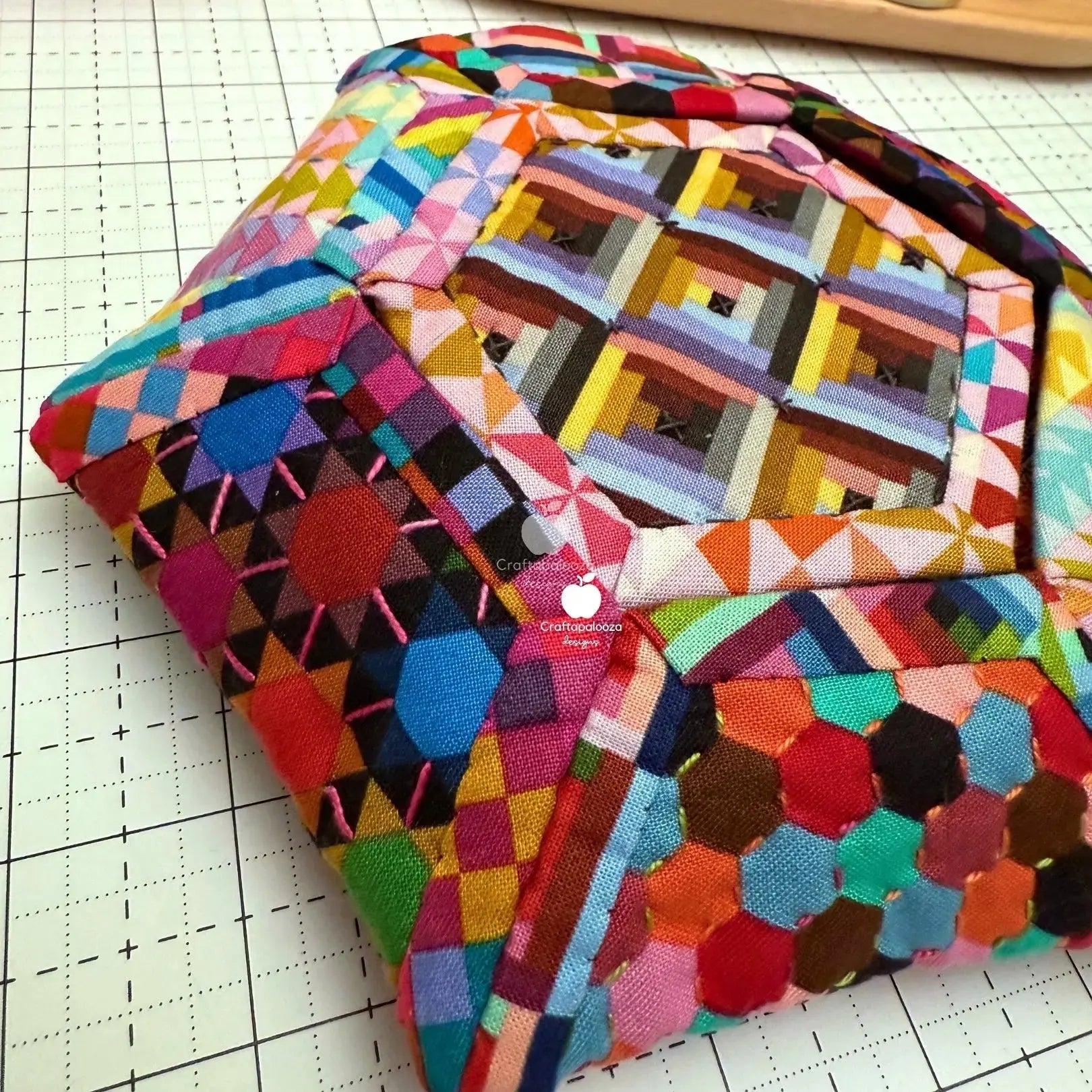 Blossie Basket PDF Pattern - Merry Little Christmas Craftapalooza Designs