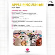 Apple Pincushion Pattern PDFCraftapalooza DesignsPDF Pattern