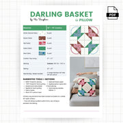 Darling Basket CushionCraftapalooza DesignsPDF Pattern