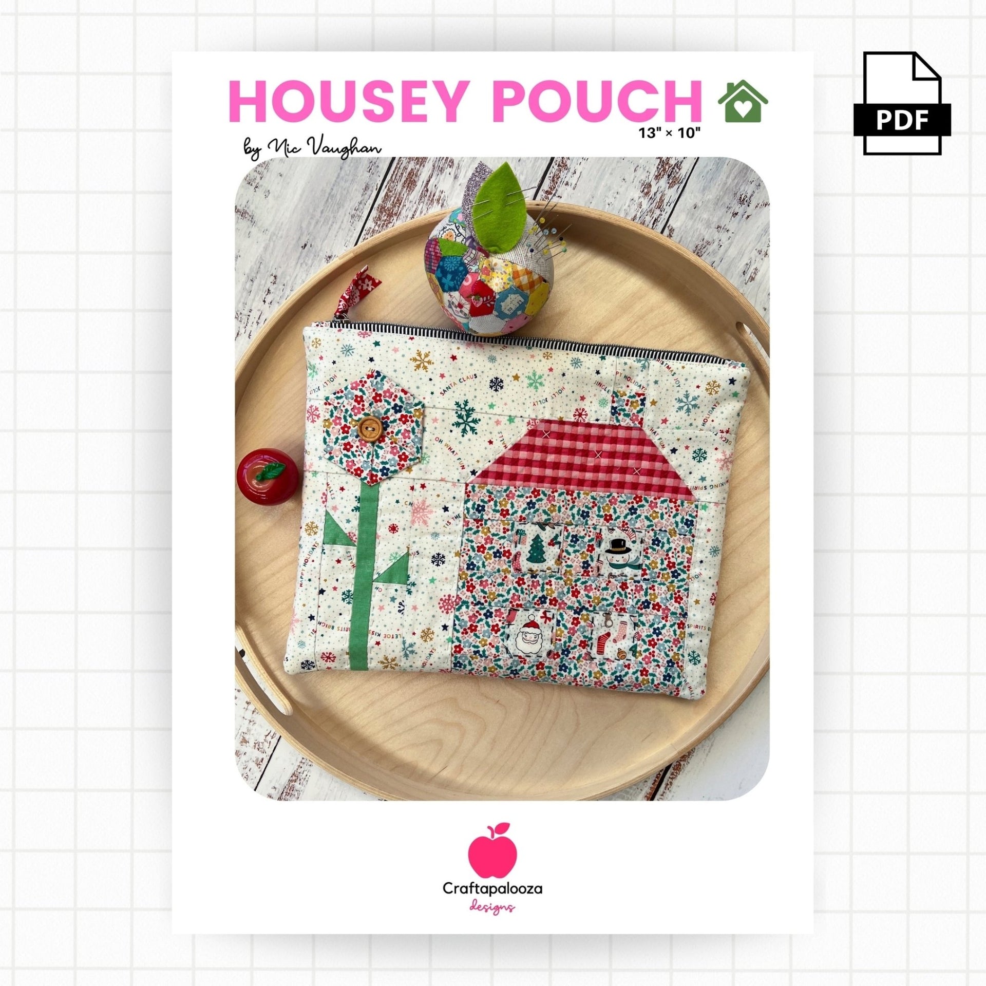 Housey Pouch PatternCraftapalooza DesignsPDF Pattern