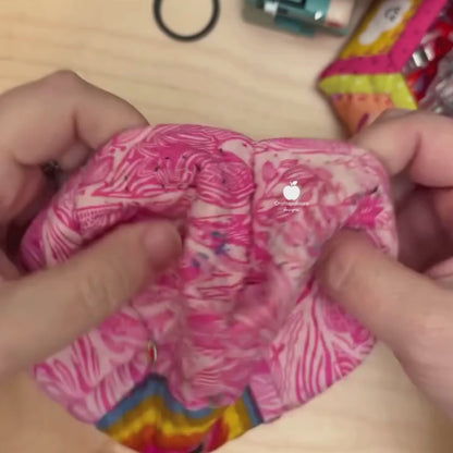 Blossie Basket PDF Pattern (Quilt as you go)